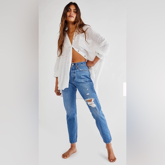 Levi's Wedgie Icon High-Rise Jeans NWT Sz 32 - Picture 1 of 11